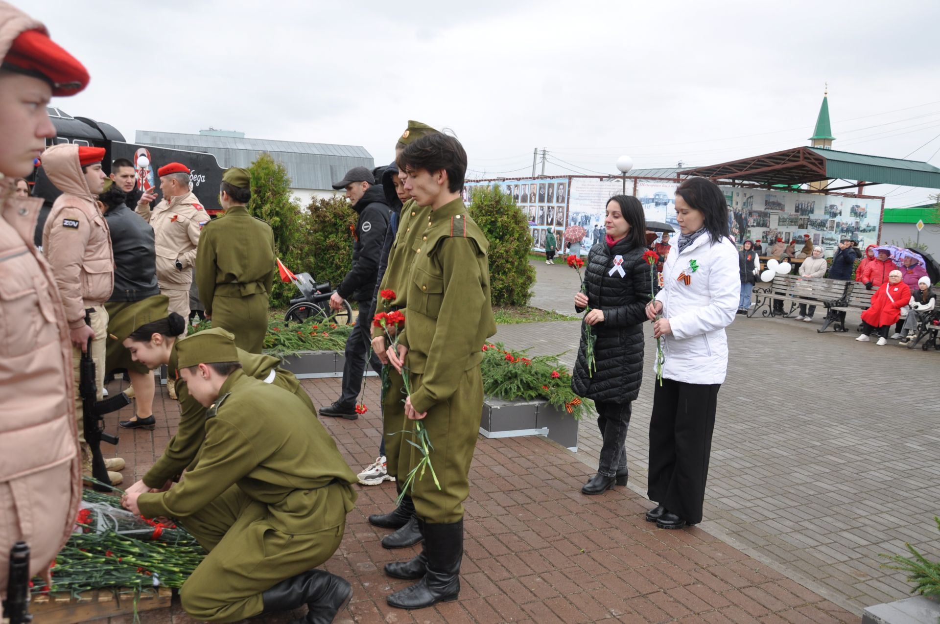 Җиңү көненә багышланган  парад һәм бәйрәм митингы Шәмәрдәндә дә  тантаналы шартларда үтте