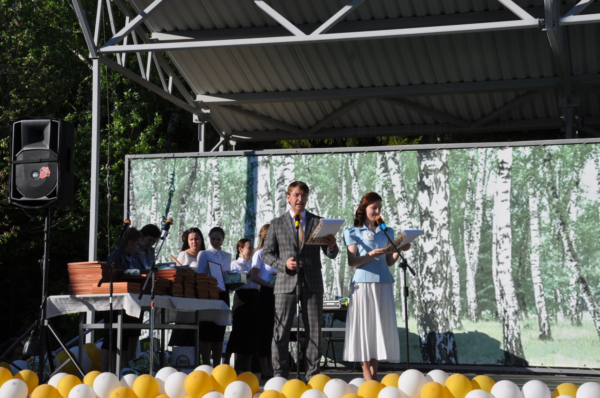 Сабада фән олимпиадасы җиңүчеләрен хөрмәтләделәр