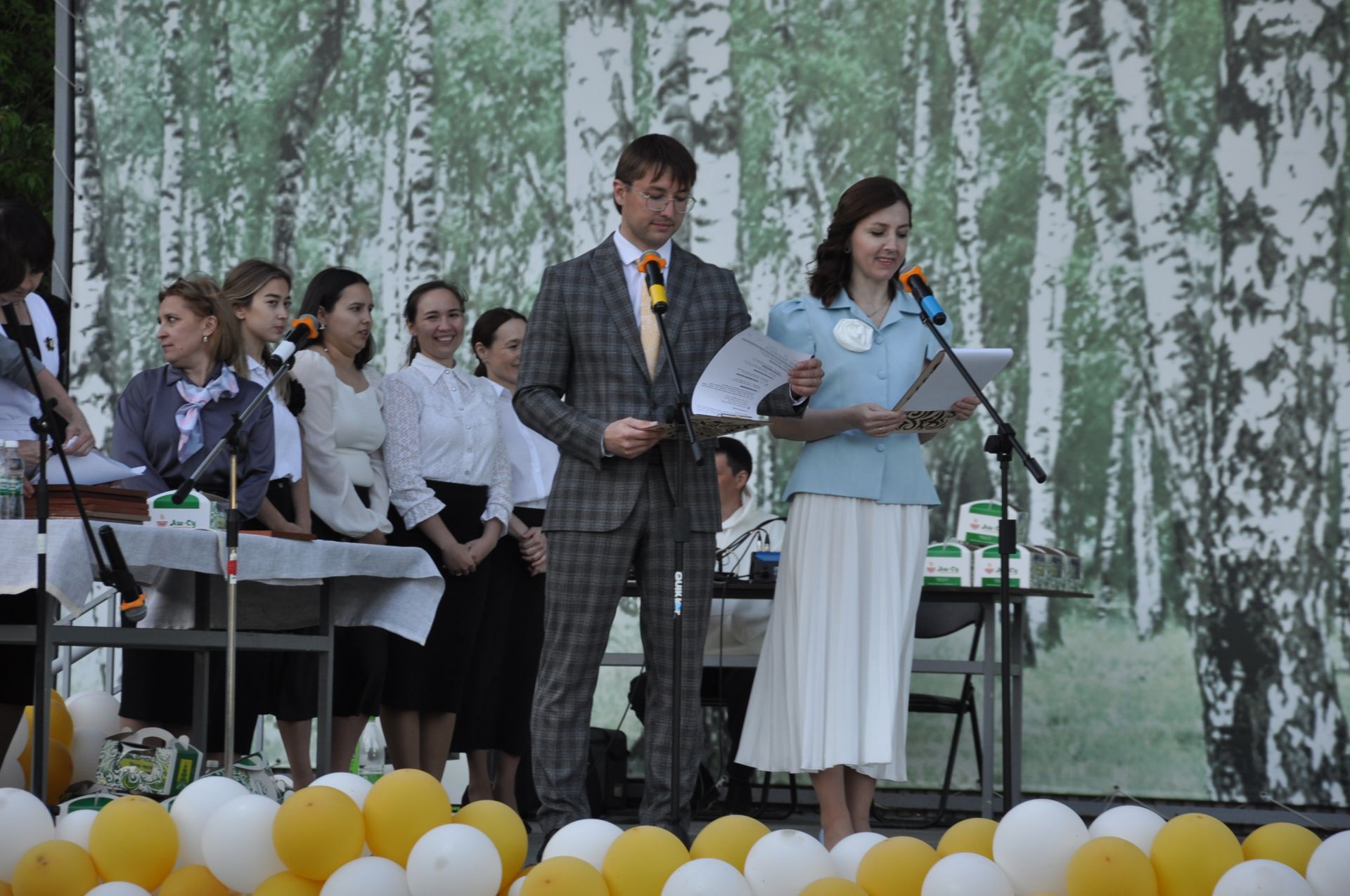 Сабада фән олимпиадасы җиңүчеләрен хөрмәтләделәр