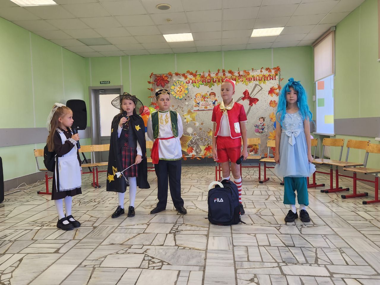 Сатыш урта мәктәбе укучыларны яңартылган, капиталь ремонтланган бина белән каршы алды