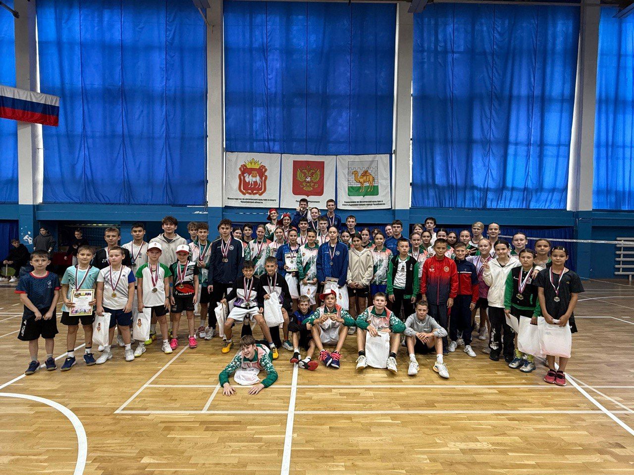 Яшь спортчыларыбыз Чиләбе шәһәрендә бадминтон буенча бөтенроссия яшүсмерләр ярышларында катнаштылар