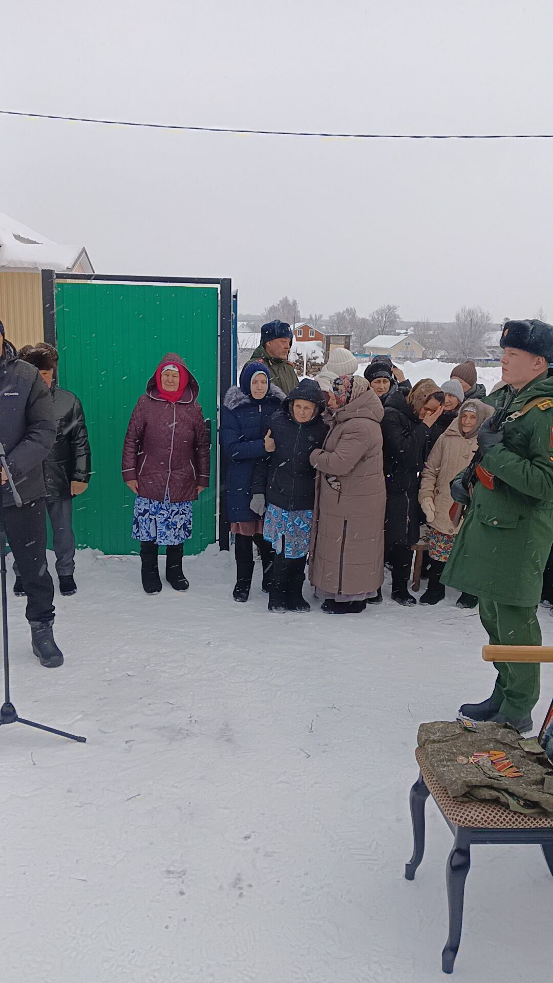 Бүген районыбыз тагын бер асыл улын соңгы юлга озатты
