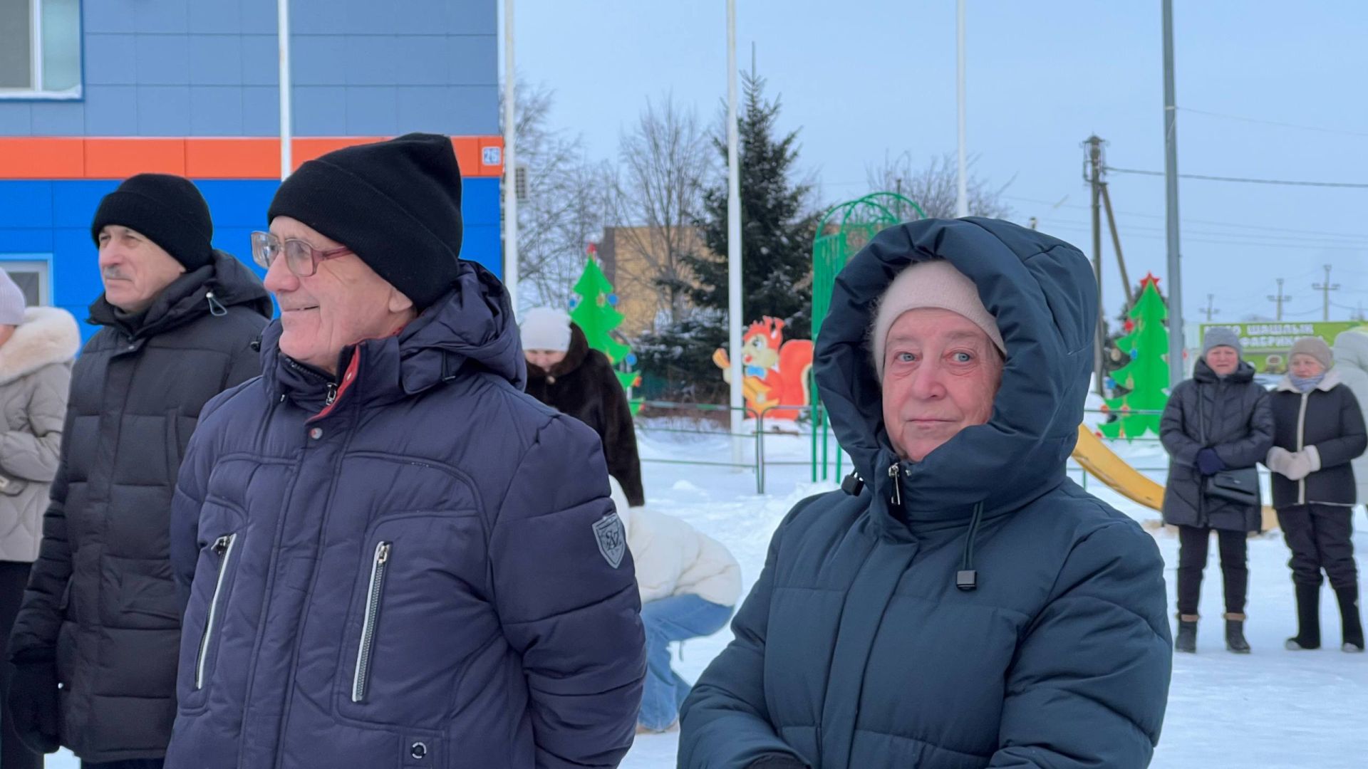 Сабалыларны Үзәк чыршы янында Яңа ел бәйрәме белән Зәринә Хәсәншина котлады (+видео)