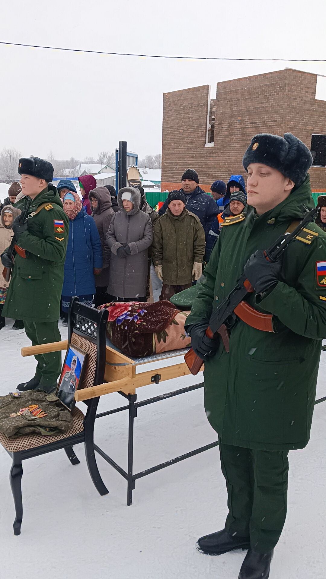 Бүген районыбыз тагын бер асыл улын соңгы юлга озатты