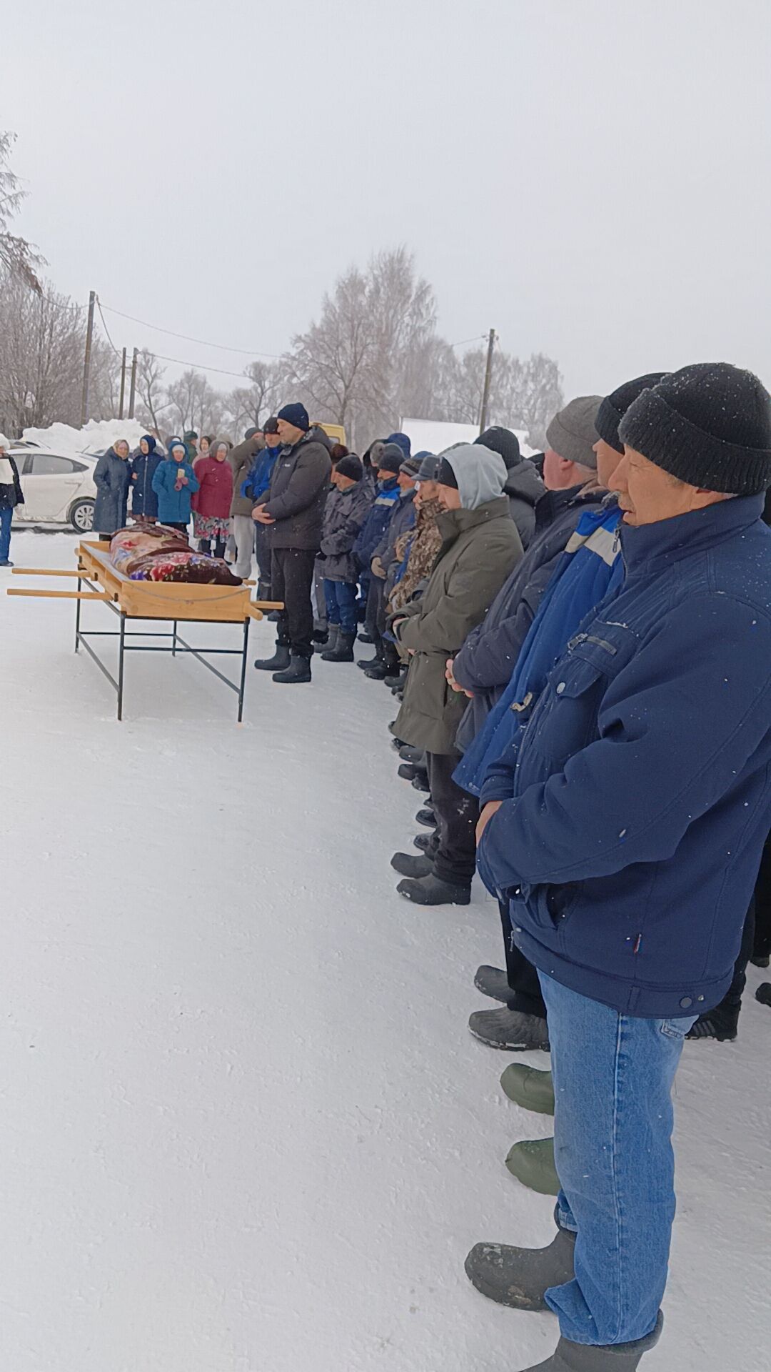 Бүген районыбыз тагын бер асыл улын соңгы юлга озатты