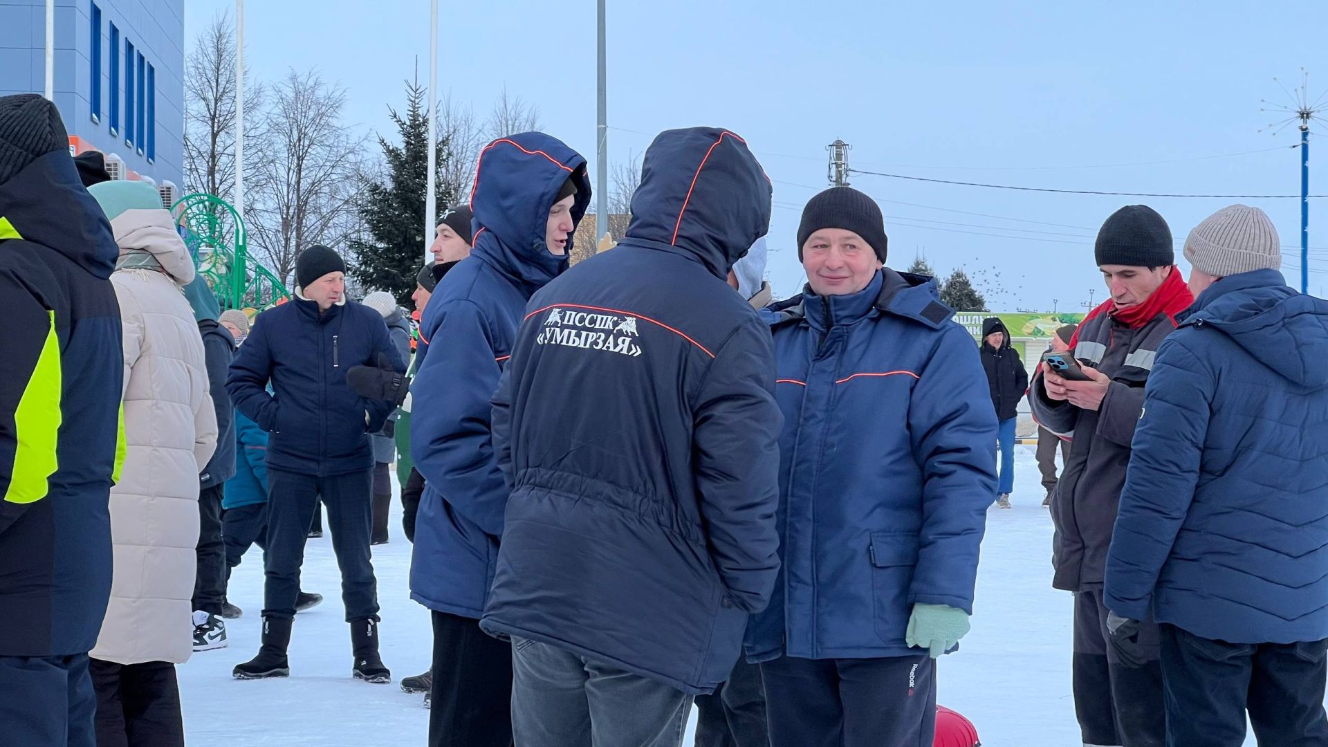 Сабалыларны Үзәк чыршы янында Яңа ел бәйрәме белән Зәринә Хәсәншина котлады (+видео)