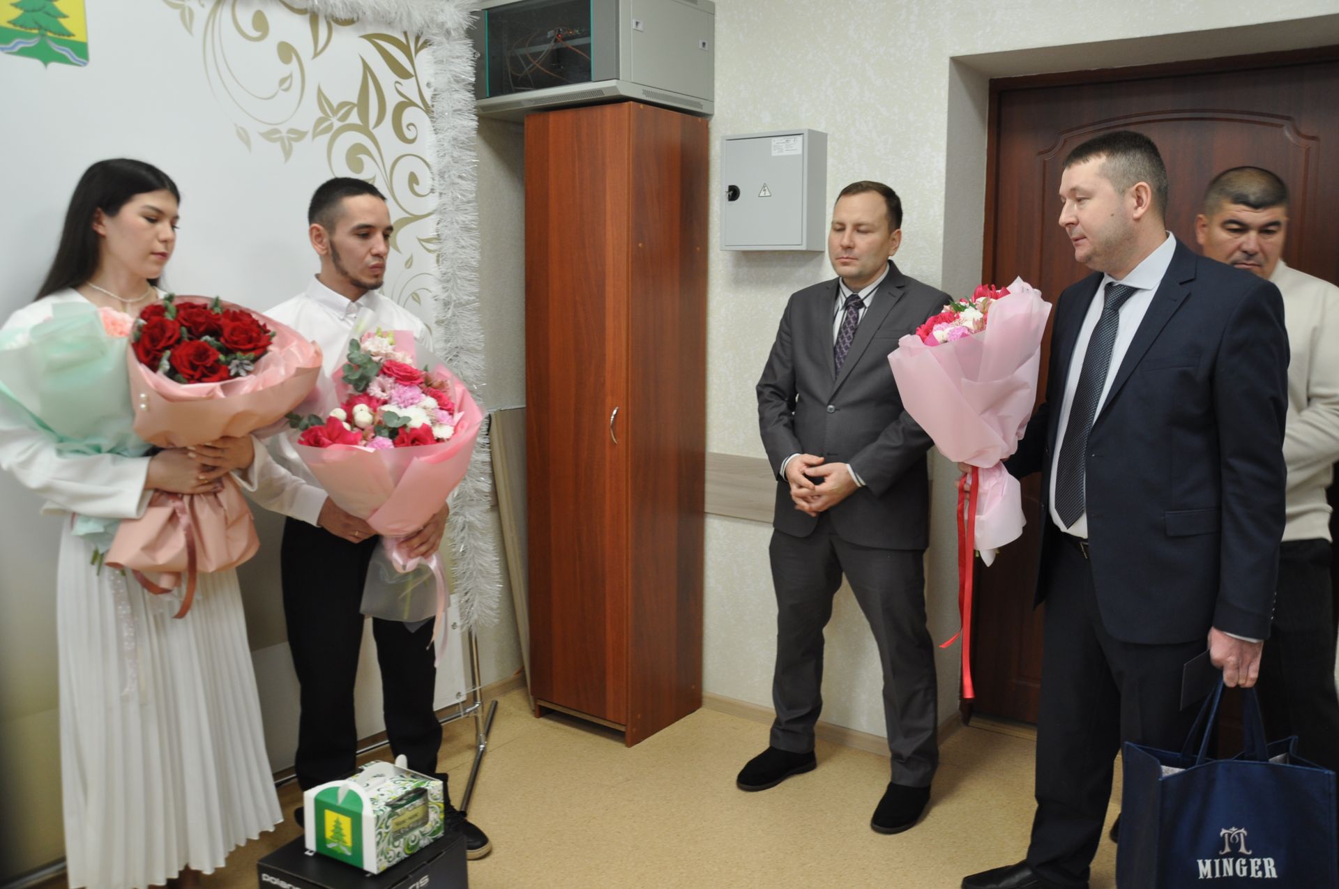 Сабада Яңа елның беренче пары язылышты