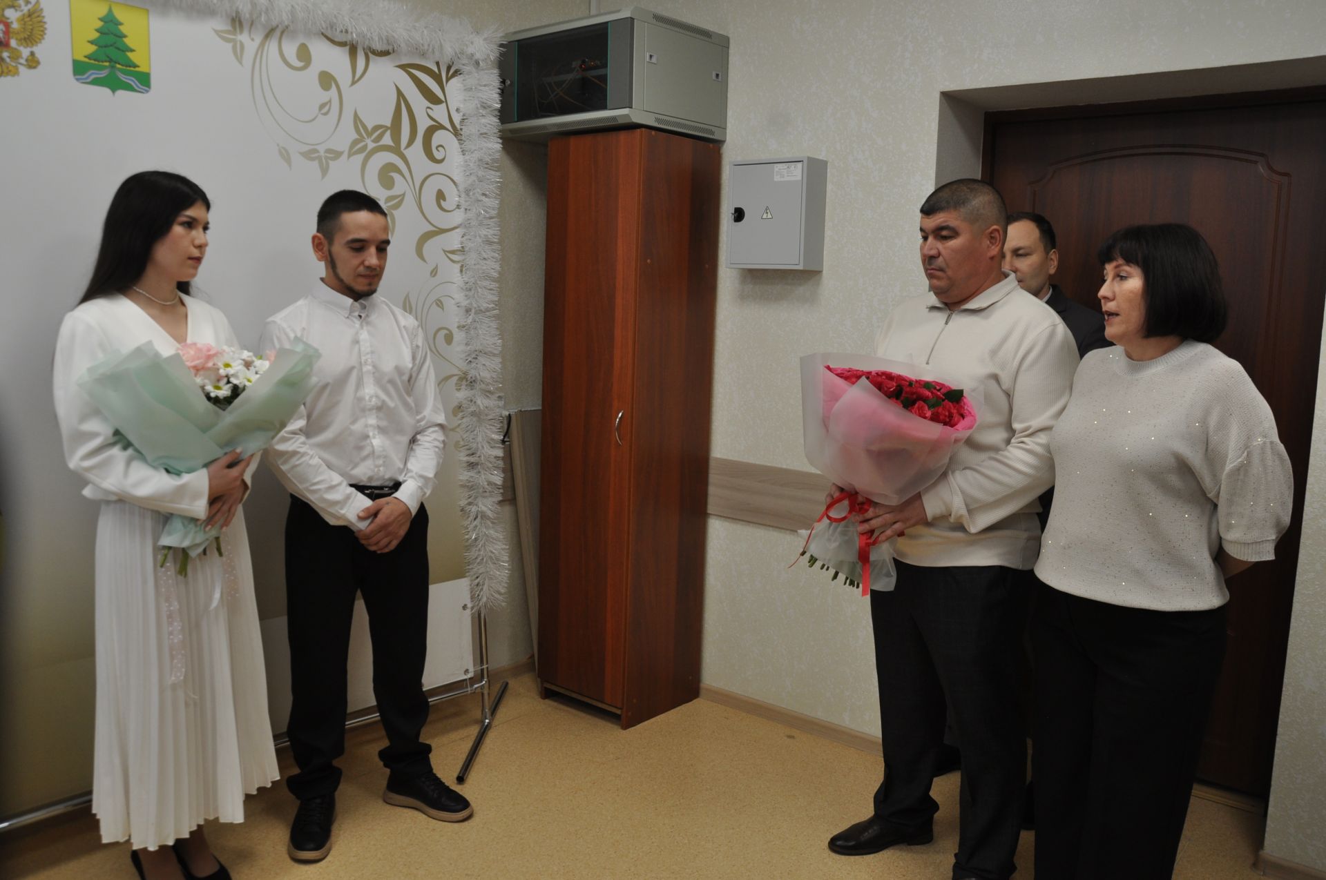 Сабада Яңа елның беренче пары язылышты