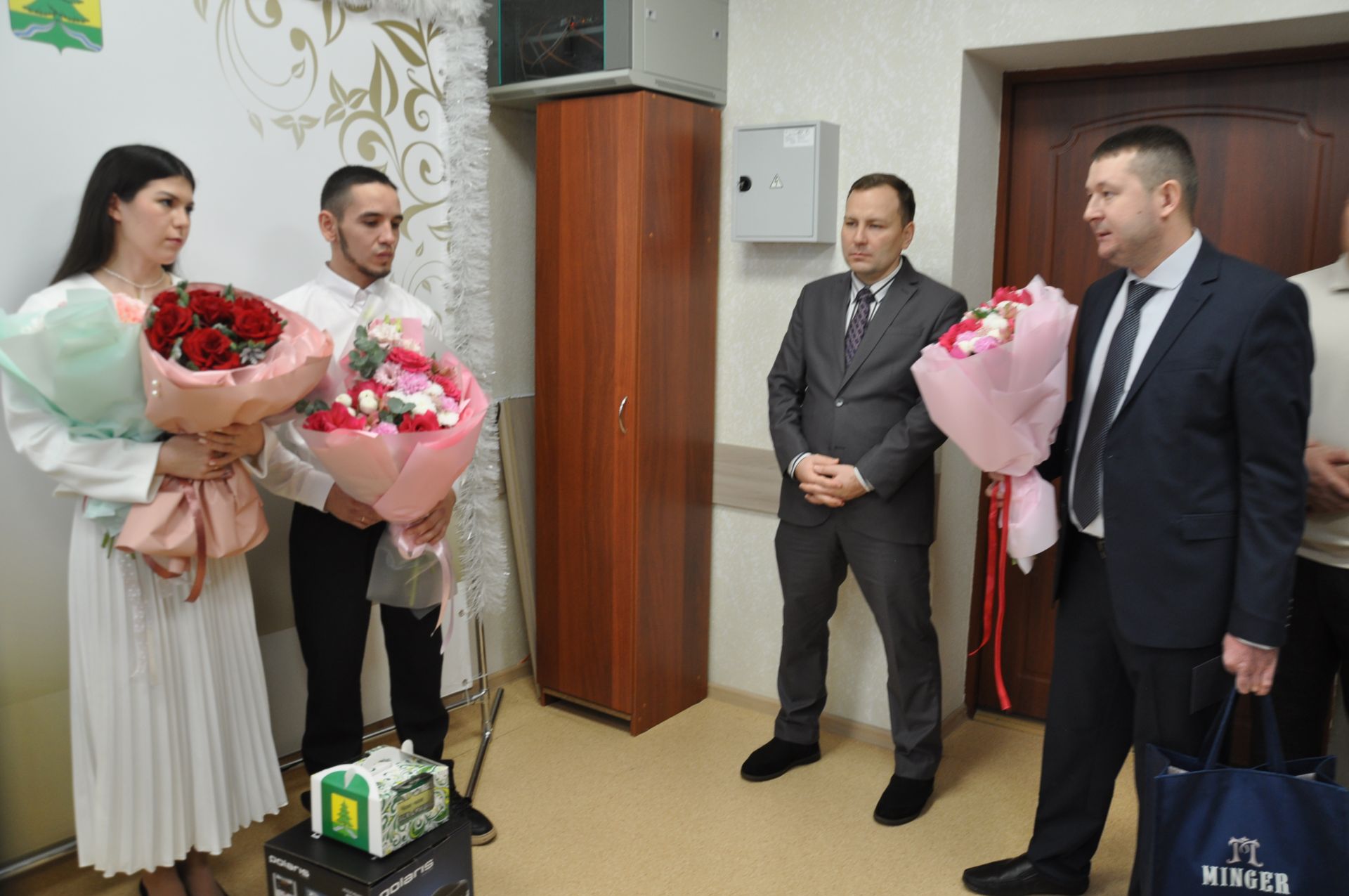 Сабада Яңа елның беренче пары язылышты