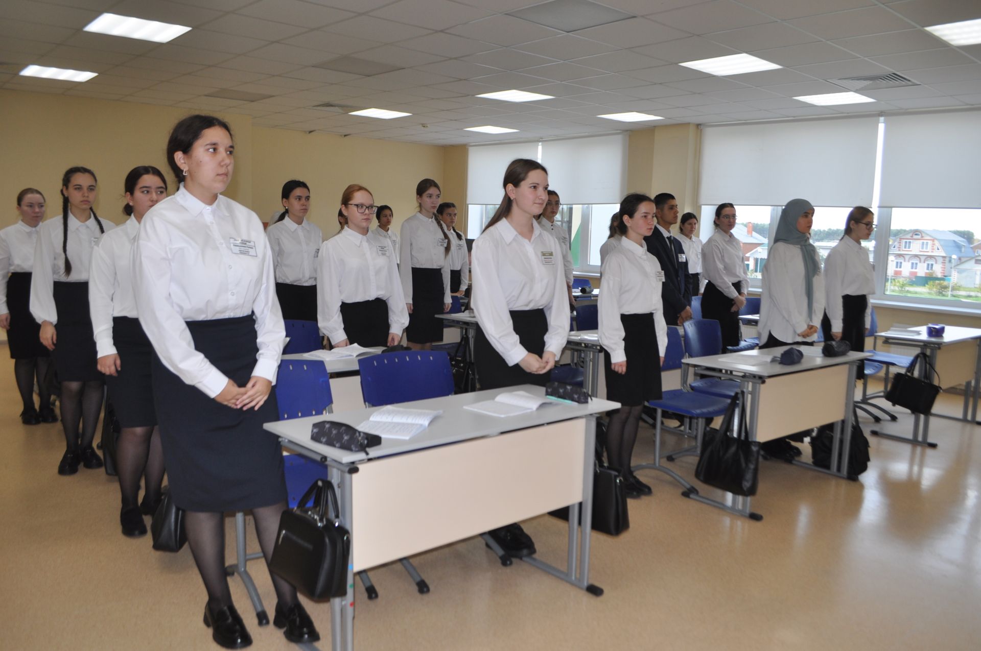 Егет-кызларга аграр көллият югары белем  алуга әзерлек мәйданчыгына әверелде/фоторепортаж