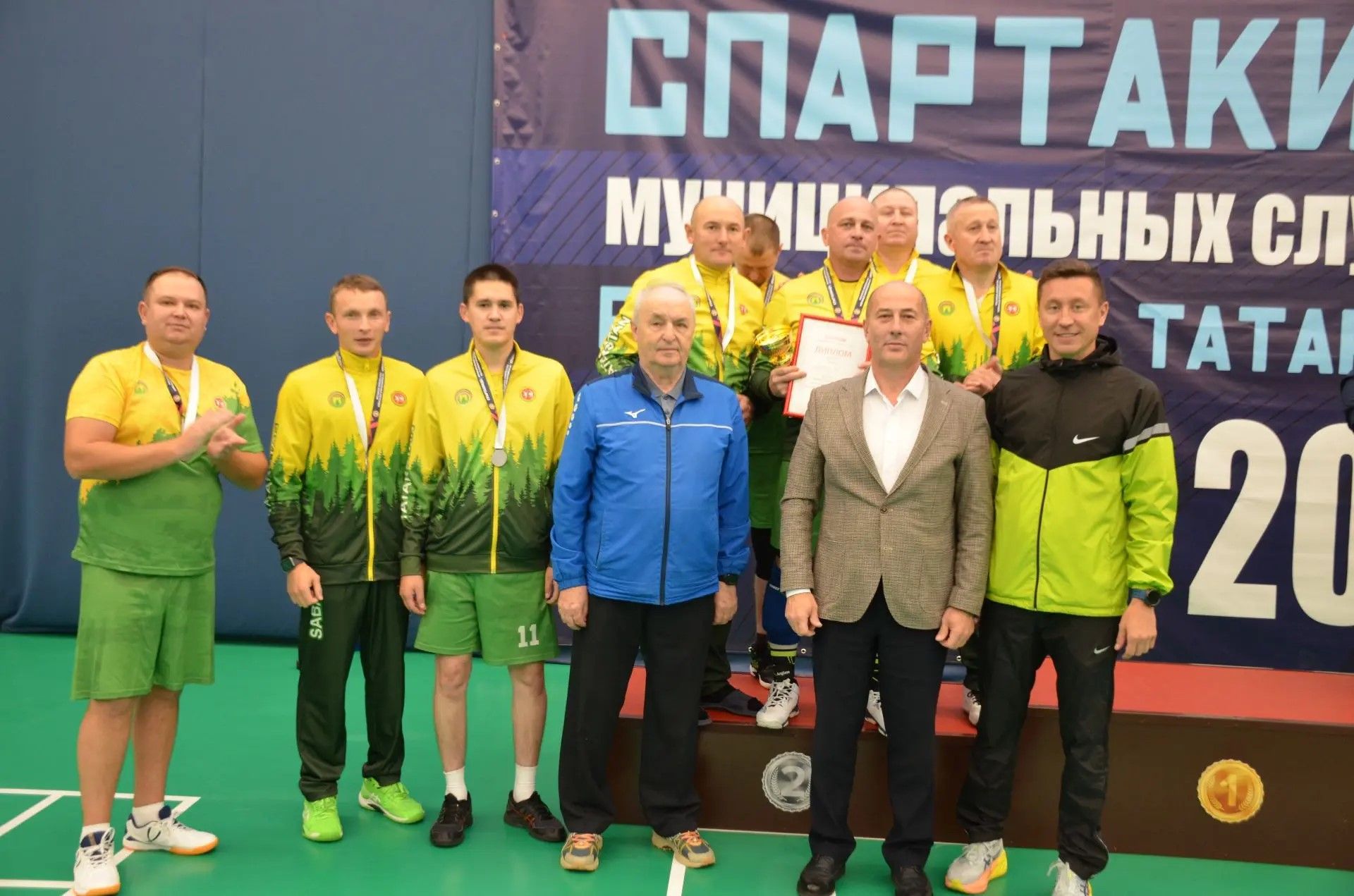 Сабада муниципаллар өчен волейбол ярышлары узды