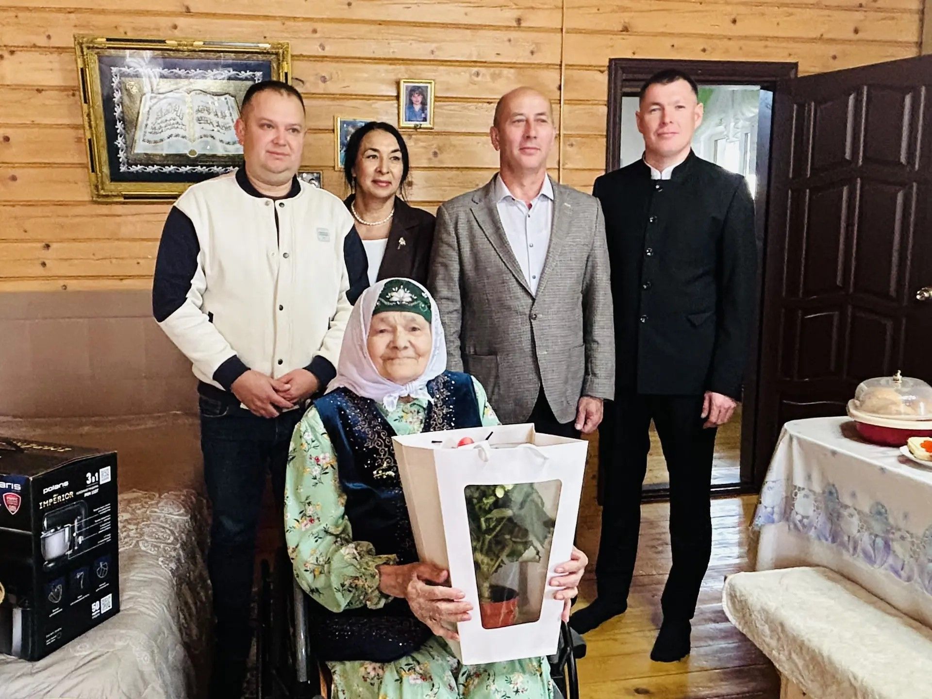 Саба районында гомер кичерүче йөзъяшәр ветераннарны котладылар