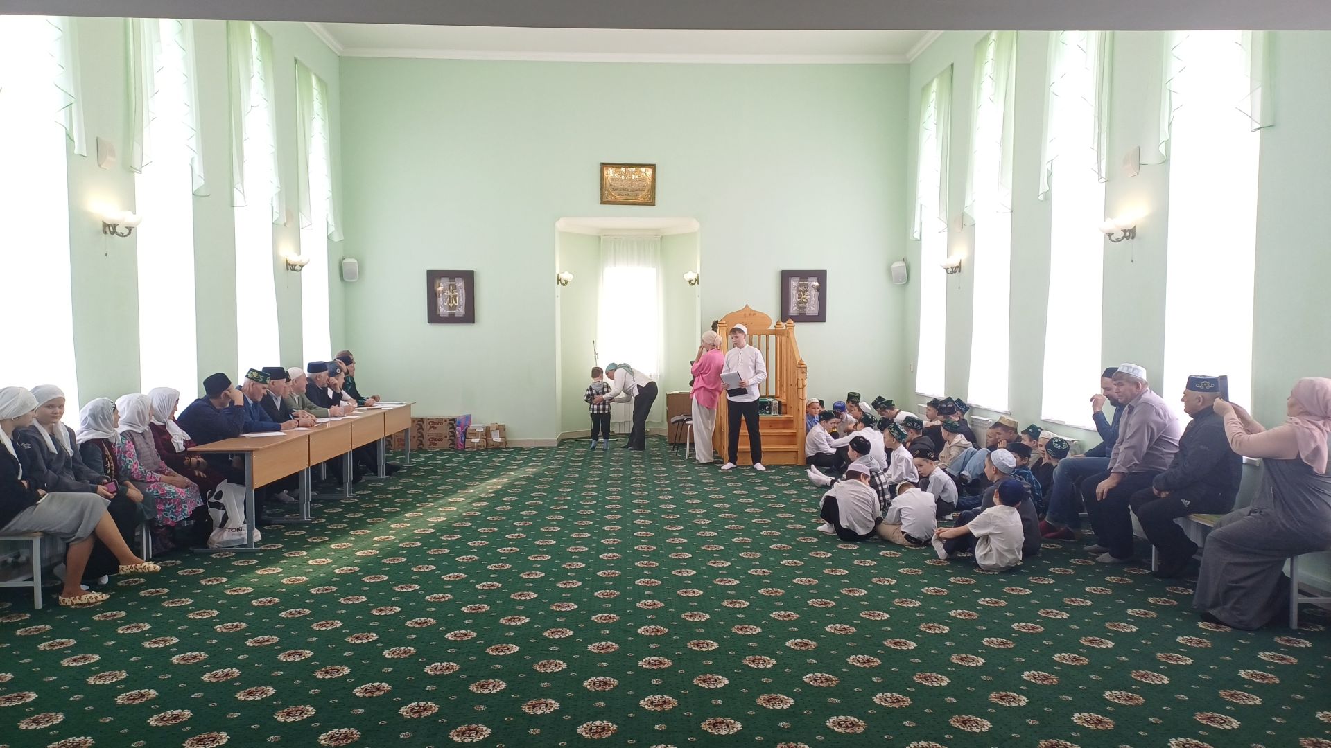Олы Кибәче авылында дүртенче тапкыр азанчылар бәйгесе үтте