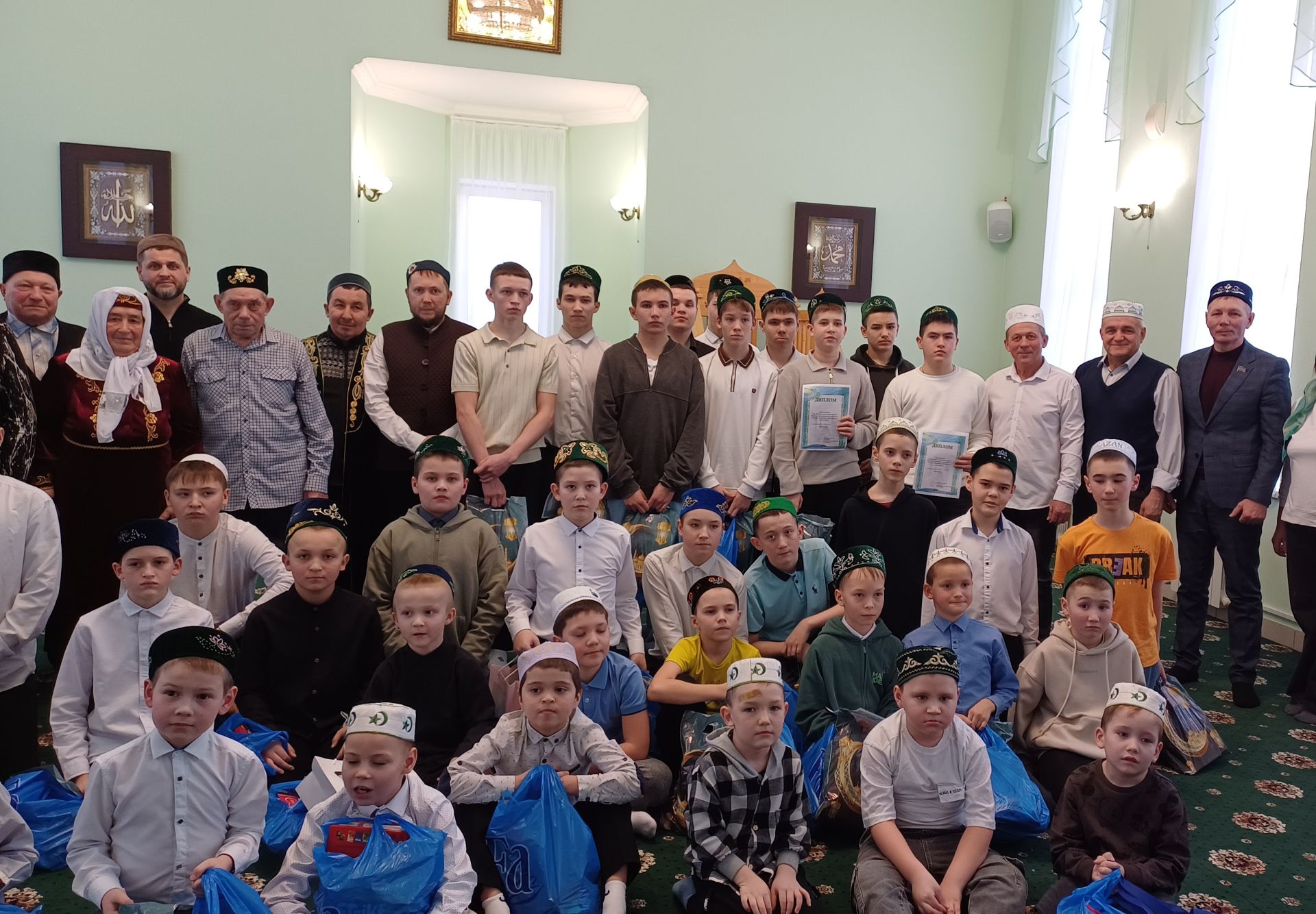 Олы Кибәче авылында дүртенче тапкыр азанчылар бәйгесе үтте
