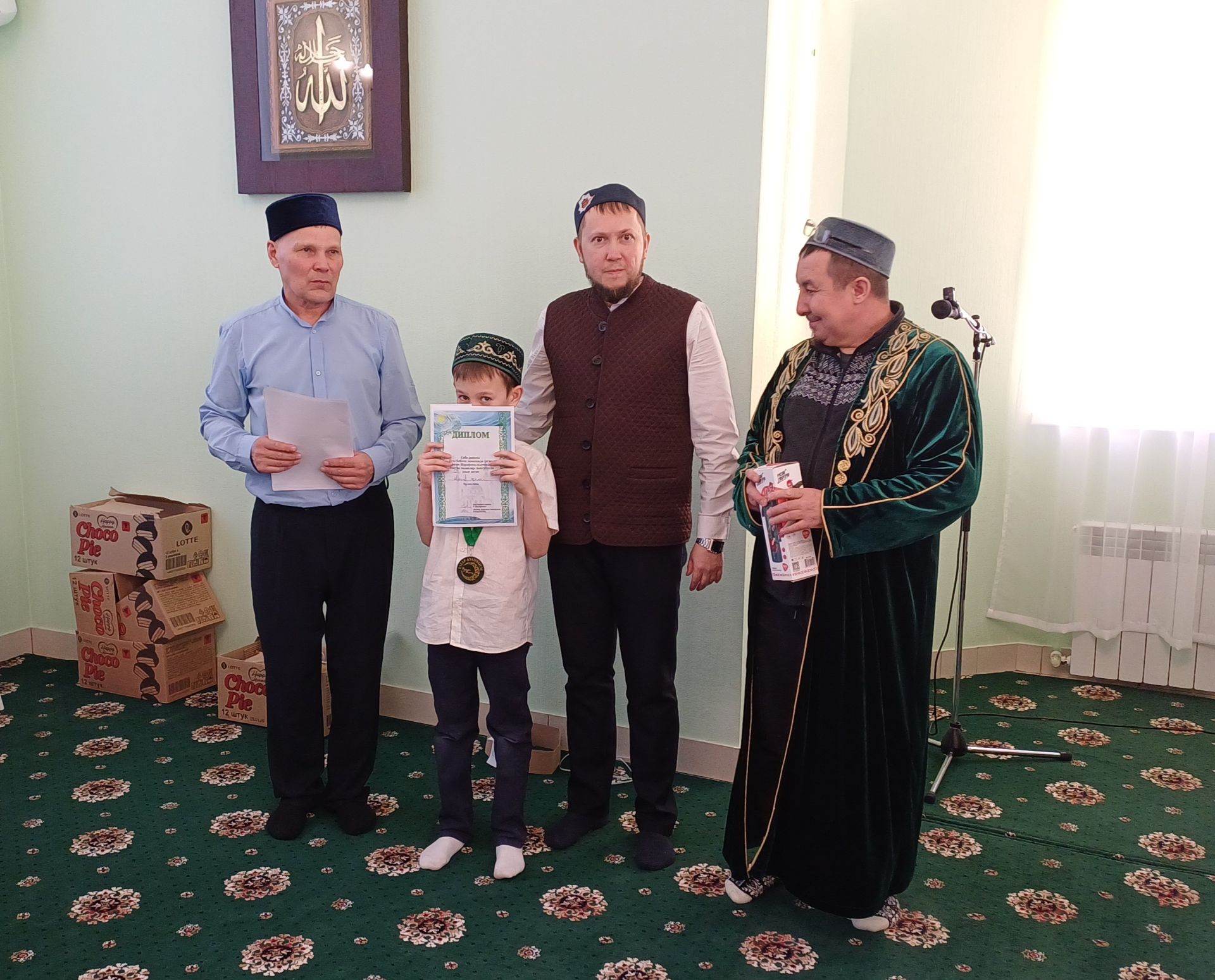 Олы Кибәче авылында дүртенче тапкыр азанчылар бәйгесе үтте