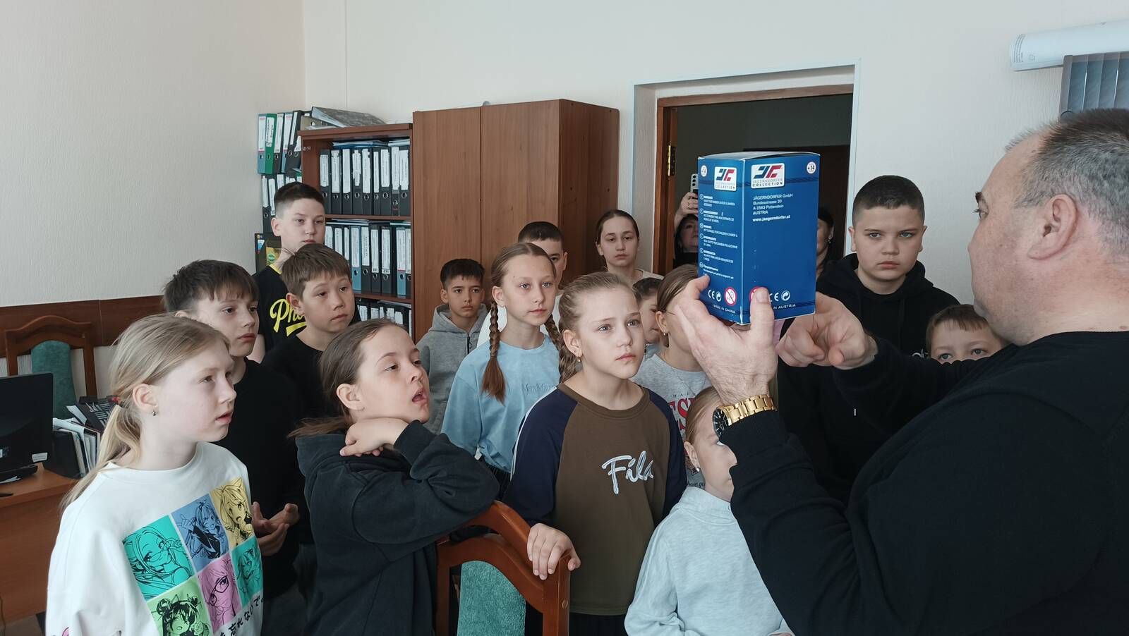 Район Башкарма комитетында Саба гимназиясе укучылары экскурсиядә булды