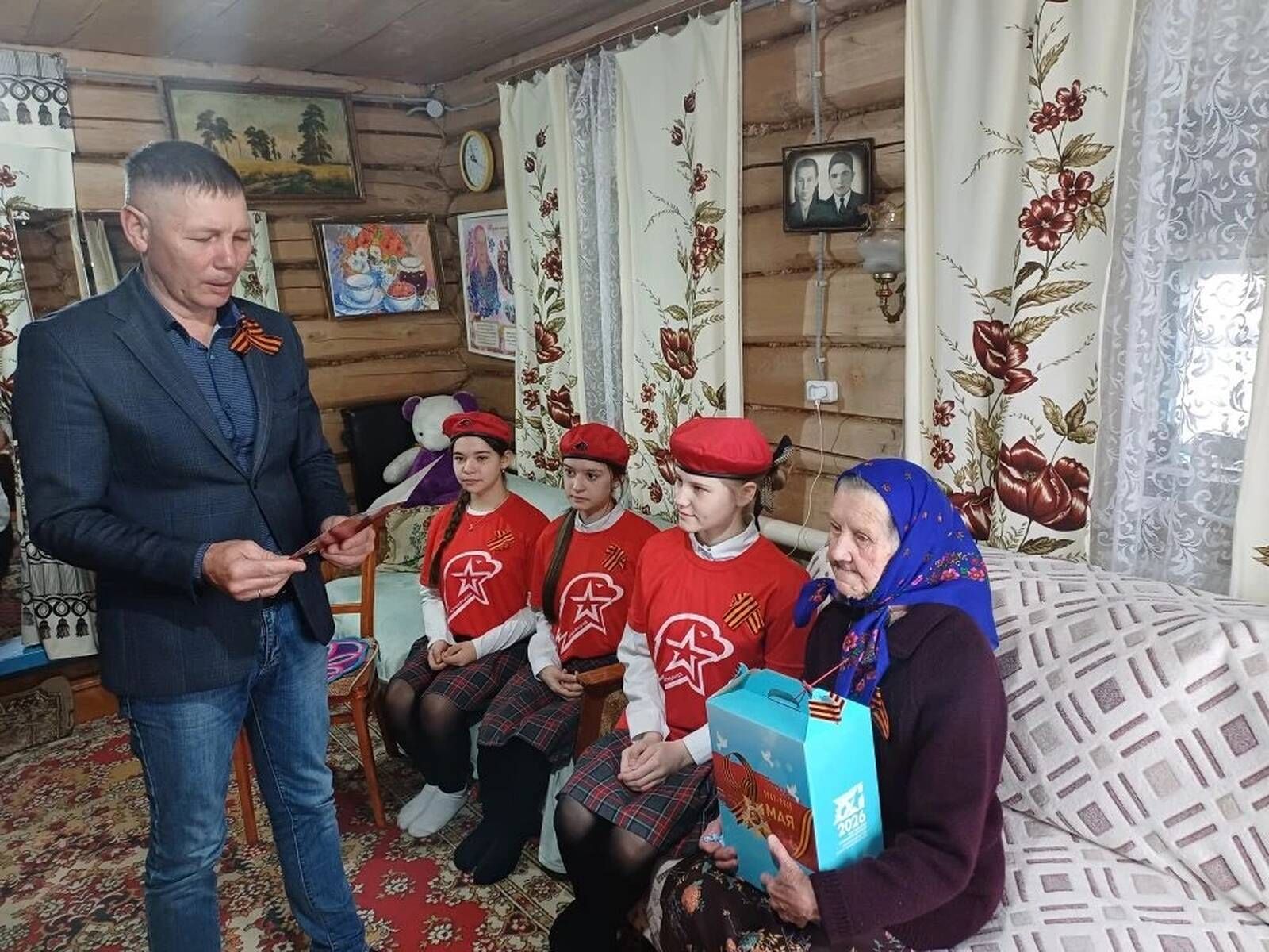 Олы Кибәче авыл җирлегендә тыл хезмәтчәннәрен хөрмәтләүгә багышланган  чара узды