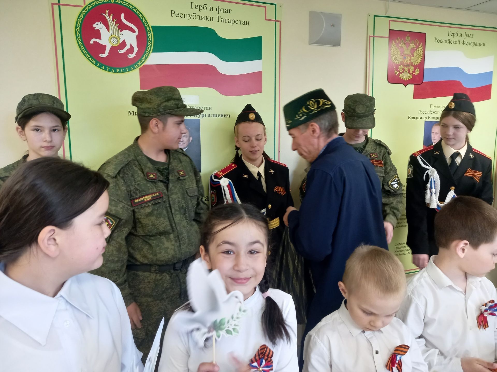 «Тургай» балалар приютында тәрбияләнүчеләр хәзрәт белән очрашты