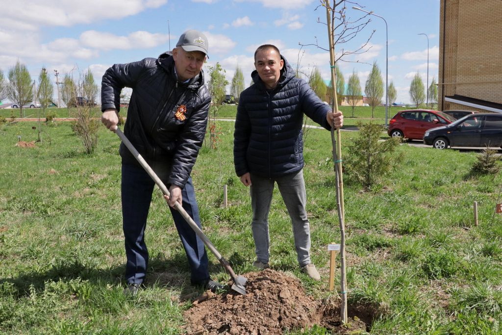 Тантана  агач утырту белән төгәлләнде