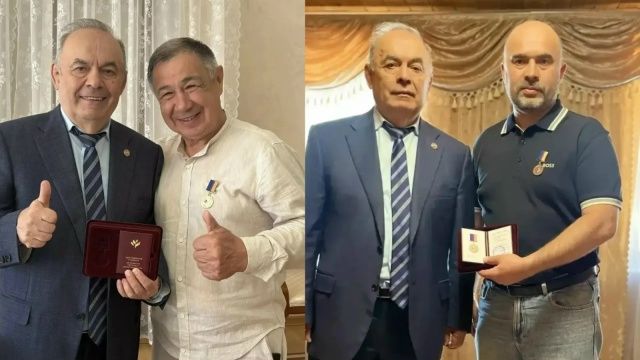 Саба муниципаль районы башлыгы Рәис Миңнеханов медаль белән бүләкләнде