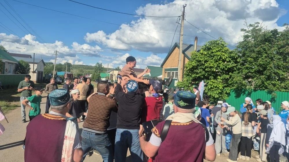 Сатыш авылында сабан туена бирнә җыйдылар