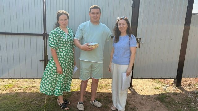 Саба районы «Балкыш» үзәге хезмәткәрләре махсус операциядә катнашучылар белән очрашты