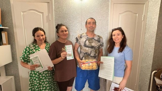 Саба районы «Балкыш» үзәге хезмәткәрләре махсус операциядә катнашучылар белән очрашты