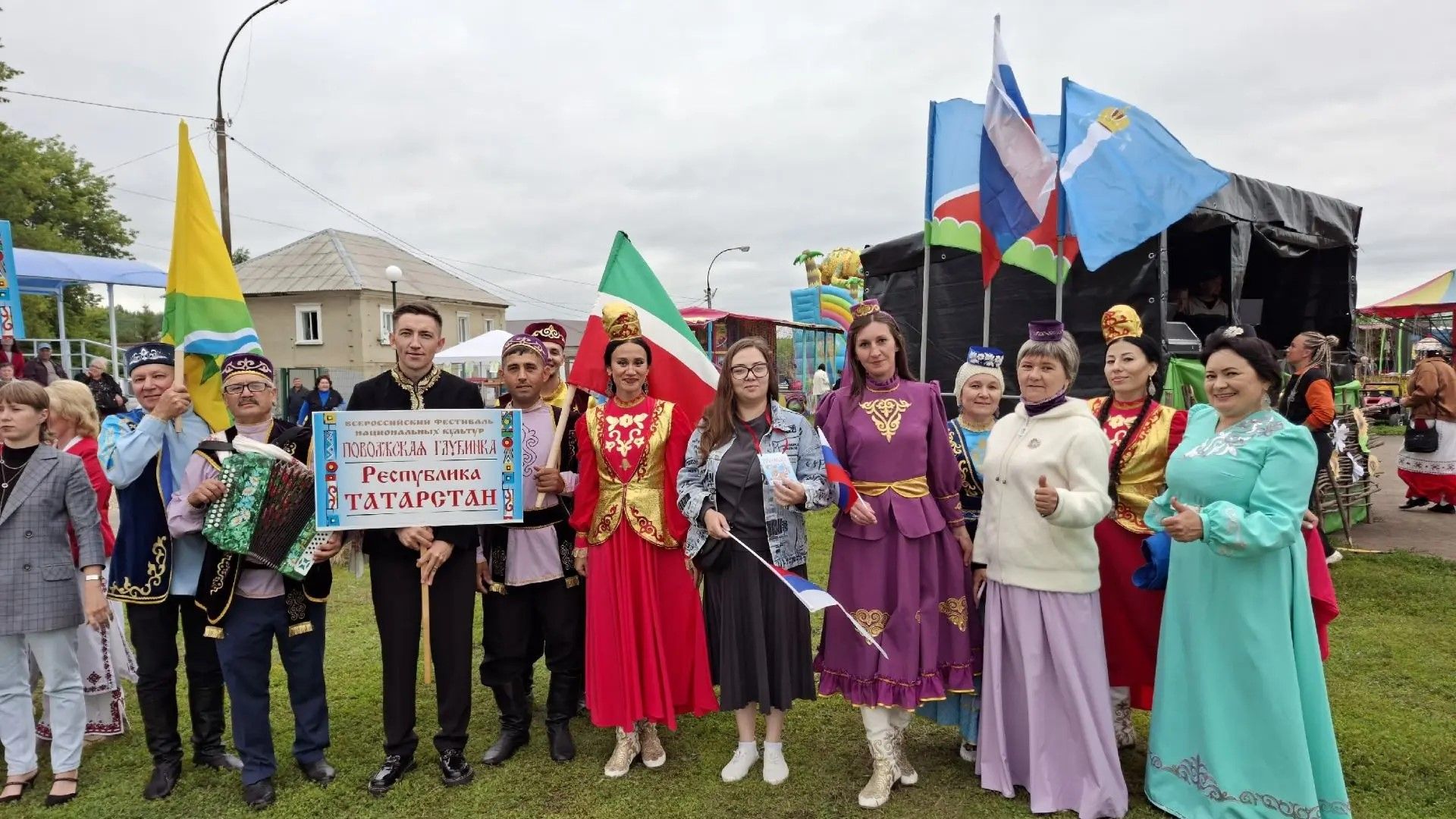 Сабалылар «Поволжская глубинка» фестивалендә катнашты
