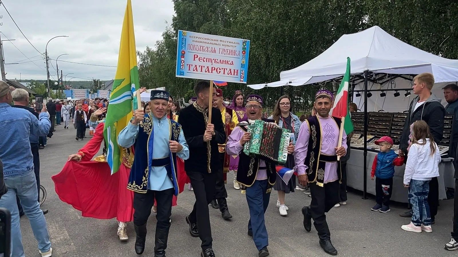 Сабалылар «Поволжская глубинка» фестивалендә катнашты
