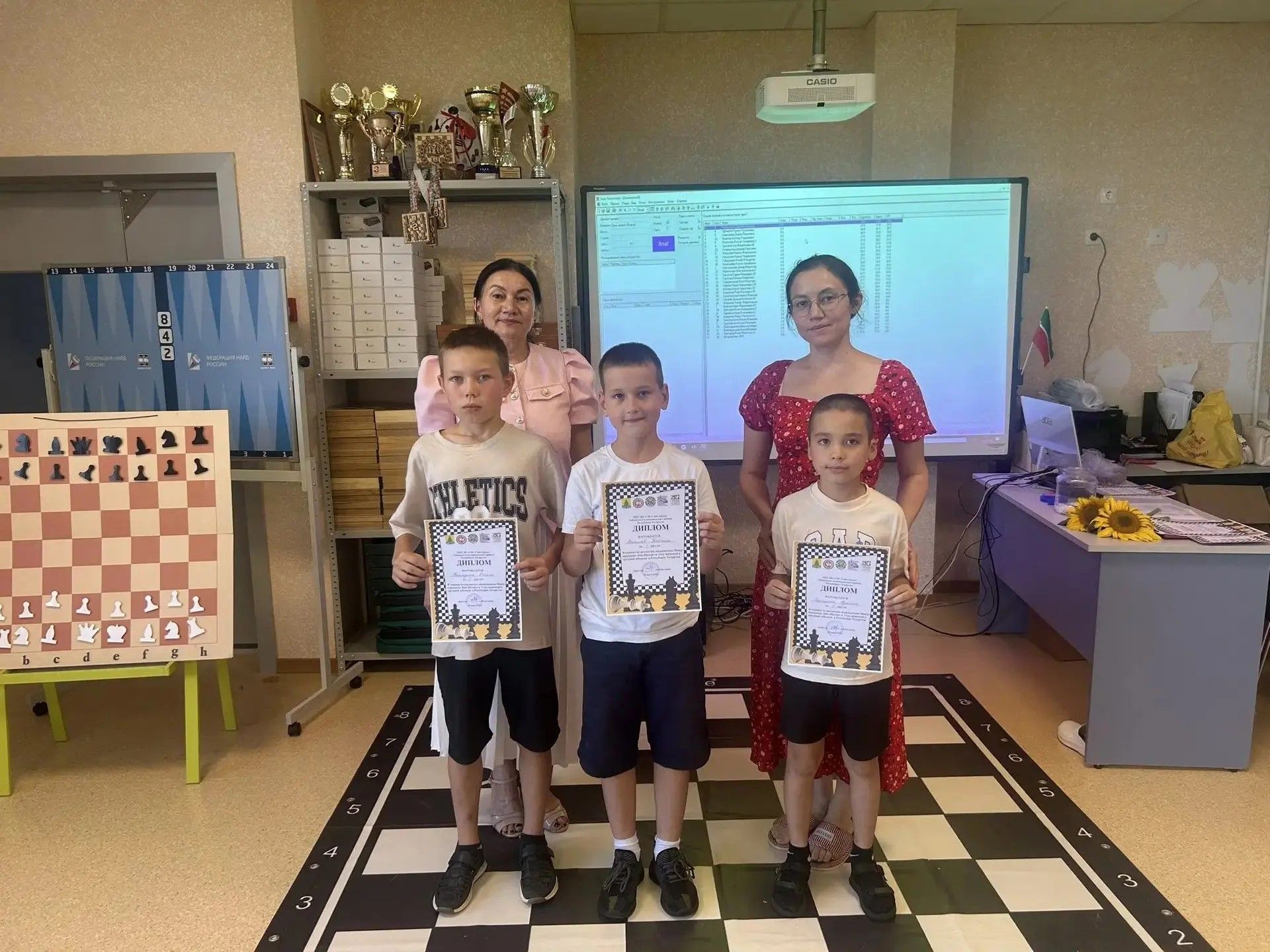 Сабада шахмат турниры узды