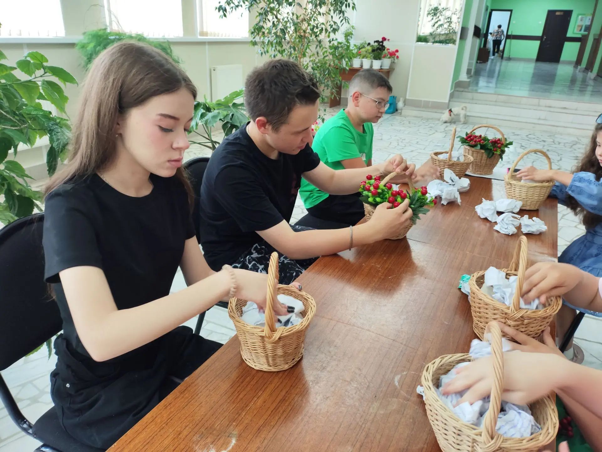 «Хыяллар һәм өметләр кәрзине»: Шәмәрдән мәдәният йортында балалар өчен мастер-класс үтте