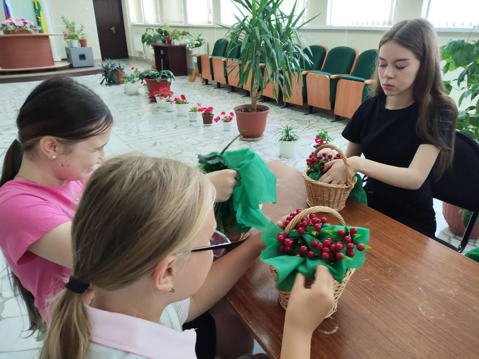 «Хыяллар һәм өметләр кәрзине»: Шәмәрдән мәдәният йортында балалар өчен мастер-класс үтте
