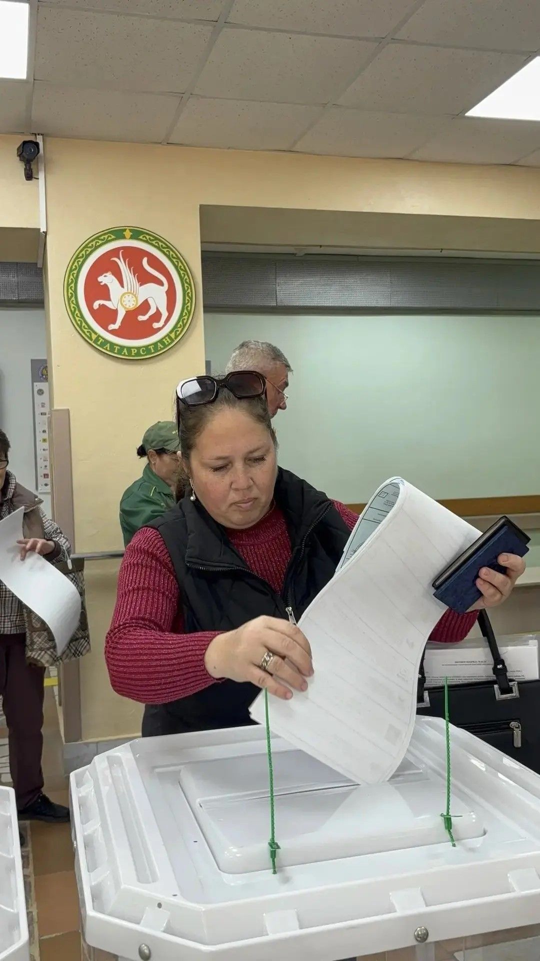 Саба гимназиясендә 1386 сайлаучының активлыгы участок рәисен сокландырды