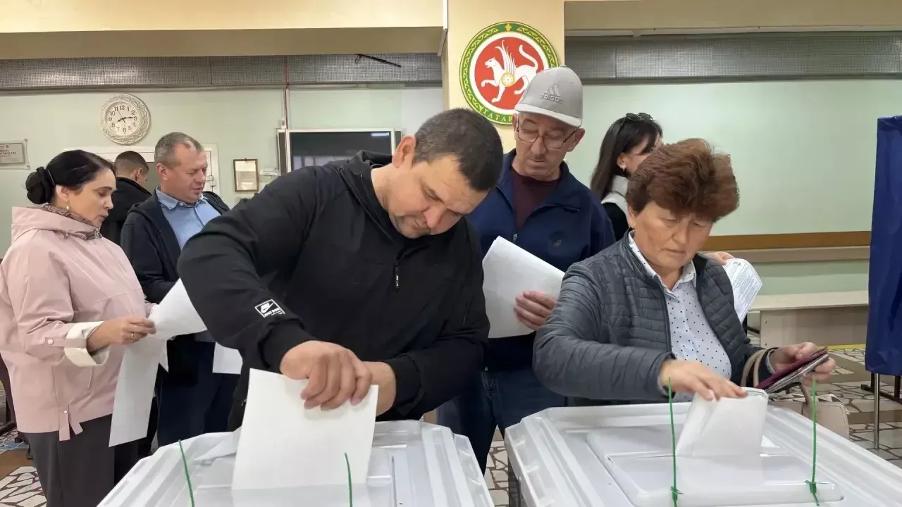 Татарстанда сайлауларның беренче көнендә сайлаучыларның 36,8 проценты тавыш бирде