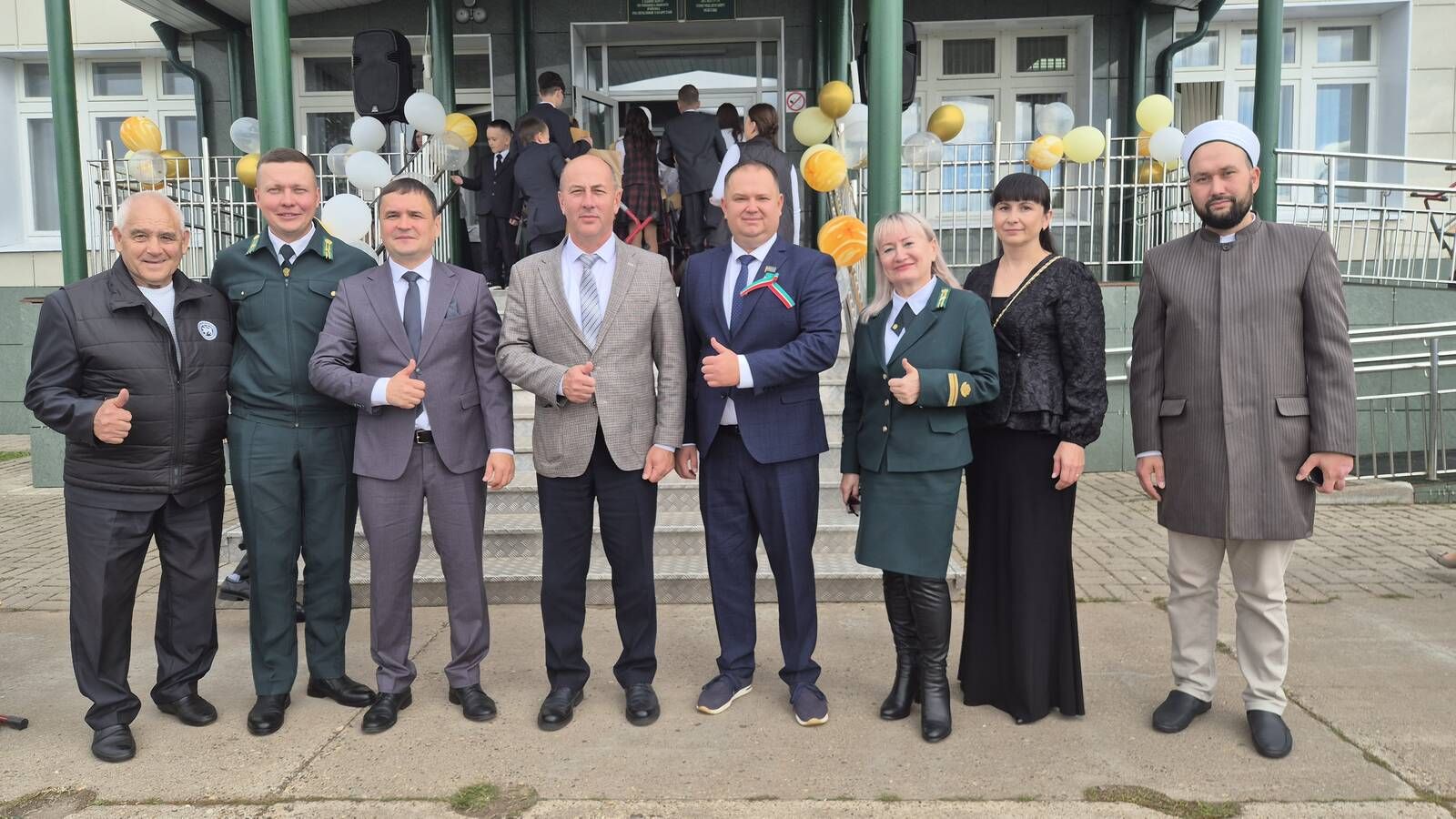 Лесхоз бистәсендә уку елы башланды