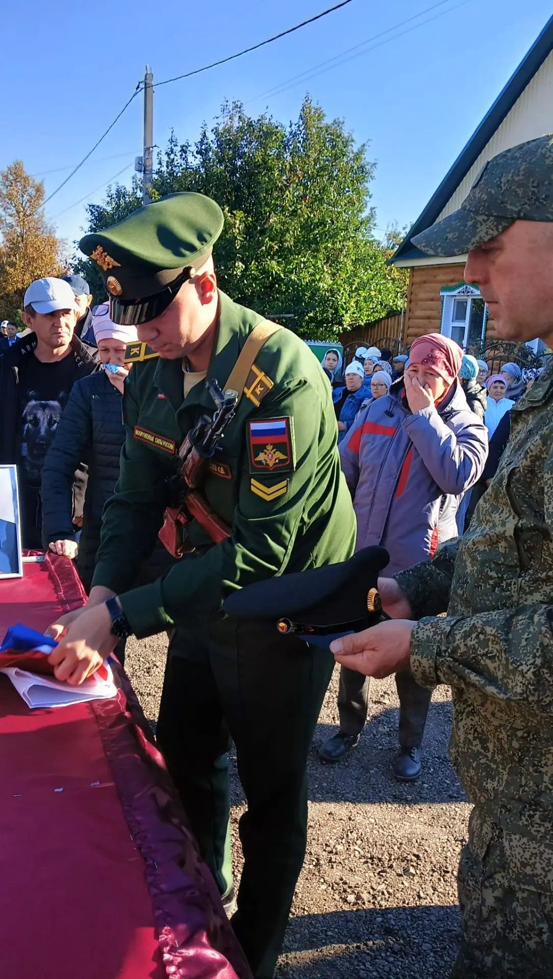 Сабада Ватан сакчысы Тәлгат Хәсәншинны соңгы юлга озаттылар
