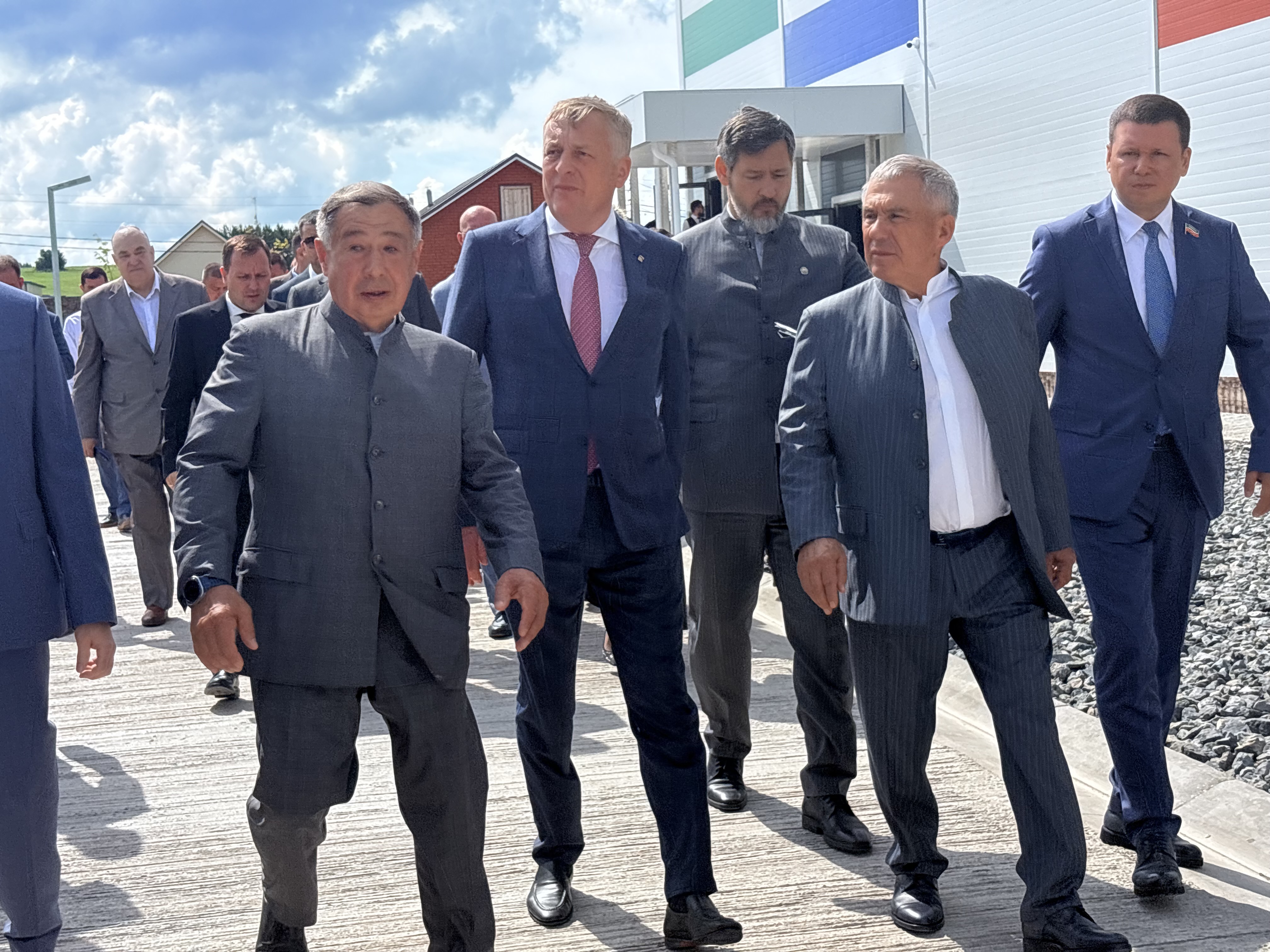 Олы Нырты авылында Республика рәисе Рөстәм Миңнеханов катнашында күпфункцияле мәдәният йорты ачылды