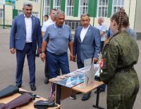 Татарстан Республикасы Рәисе  Рөстәм Миңнеханов Саба  районында булды