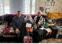 Саба районы Олыяз авылында яшәүче 10 балага гомер биргән Герой ана  - Назилә Гатауллинаны котладылар