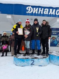 Районыбыз полиция хезмәткәрләре – иң җитез чаңгычылар һәм төз атучылар