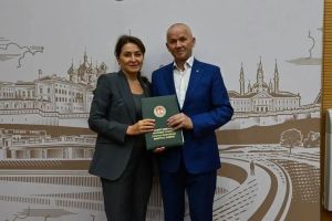 Саба аграр көллияте директоры Закирҗан Бикмөхәммәтовка хөкүмәт бүләге тапшырылды