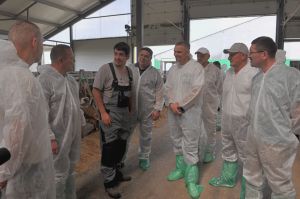 Белоруссия делегациясе  Саба районына   килде