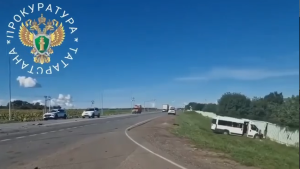 Алексеевск районында юл фаҗигасе: пассажир автобусы катнашында һәлакәт булган