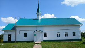 Туктар авылы халкы һәм хәйриячеләр тырышлыгы белән тарихи мәчетнең тышкы өлеше төзекләндерелде