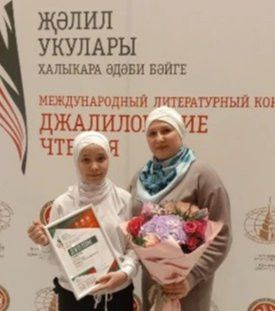 Саба кызы Сафия Камолова “Җәлил укулары” бәйгесе җиңүчесе булды