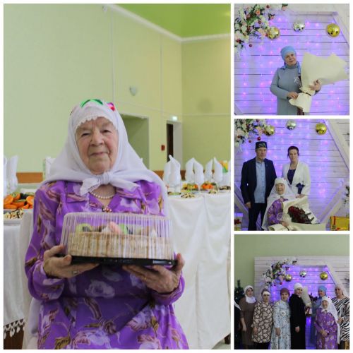Алан-Елга авылында яшәуче Хисмәтова Рәйсә Шәмсетдин кызына 90 яшь