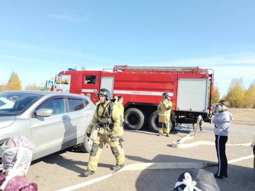 Сабаның «Бәләкәч» балалар бакчасында уку-күнекмә янгын эвакуациясе узды