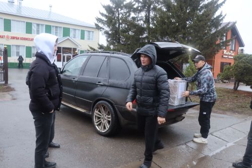 Сватовога  чираттагы  гуманитар  йөк китте