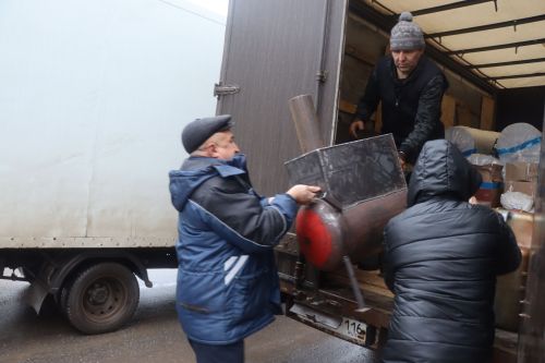 Сватовога  чираттагы  гуманитар  йөк китте