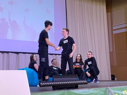 Район мәдәният йортында студентлар көненә багышланга «Студент party” күңел ачу чарасы узды
